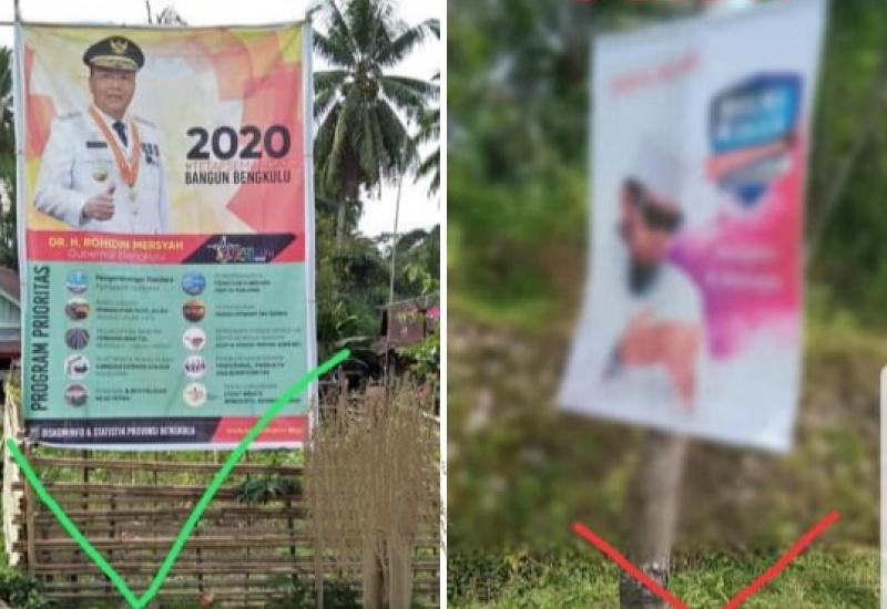 Contoh pemasangan APK yang benar.