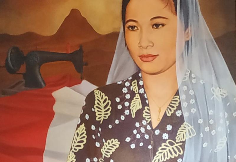 Fatmawati Soekarno.