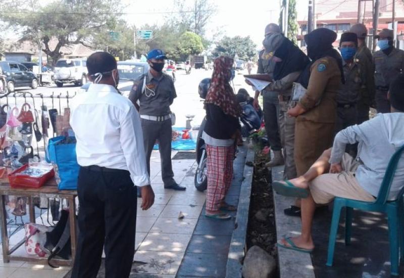 Langgar Perda, PKL Sawah Lebar Dapat SP 1