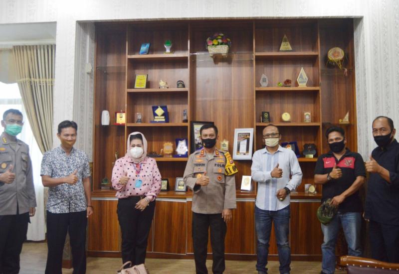 Sukseskan Pilkada Serentak, Polda Bengkulu Bersinergi Bersama AMBO dan SMSI
