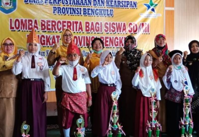 Menang Tingkat Provinsi, Siswi SDIT IQRA I Wakili Bengkulu di Lomba Bercerita Tingkat Nasional
