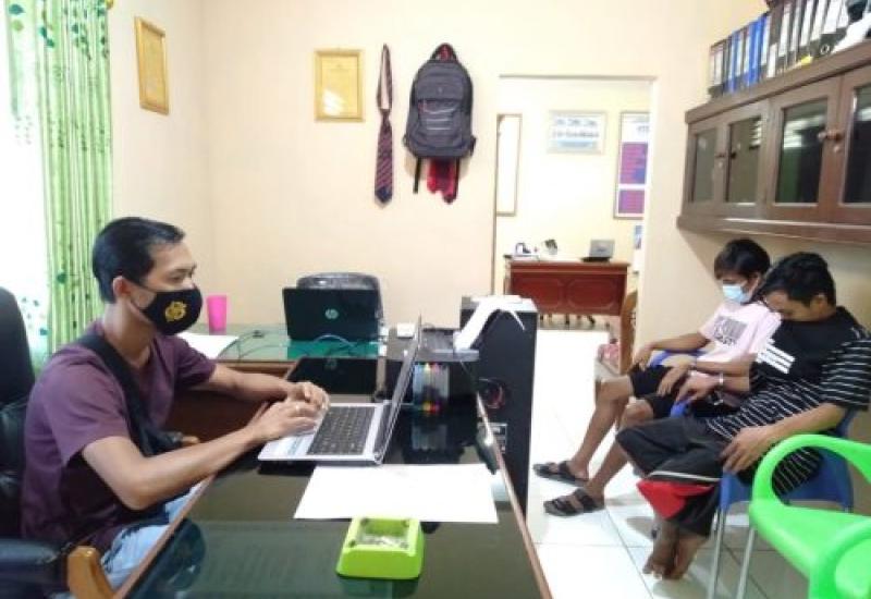 Diduga Edar Ganja, Dua Pemuda di BS Dibekuk Polisi
