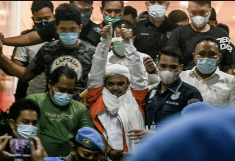 Beberapa Kali Mangkir Dari Panggilan Penyidik, HRS Ditahan Agar Tak Larikan Diri
