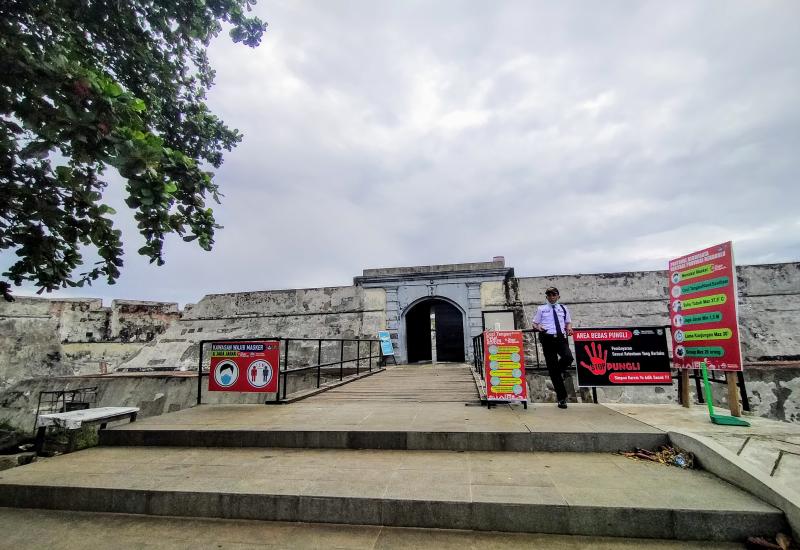 Kondisi objek wisata yang sepi