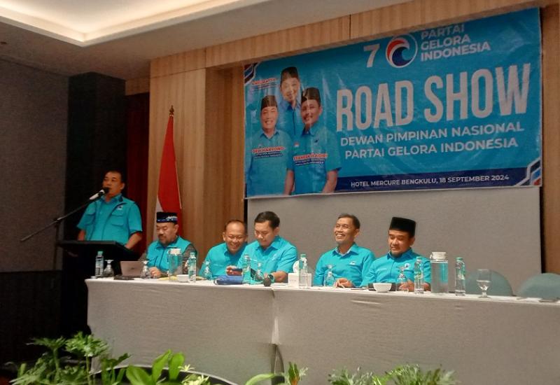 DPN Partai Gelora Indonesia di Bengkulu, Konsolidasi Siap Menangkan Pilkada Bengkulu