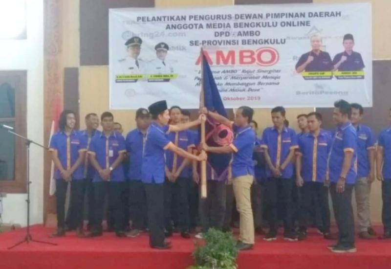 Ketua AMBO Provinsi Bengkulu Aurego Jaya Kukuhkan Pengurus se provinsi Bengkulu