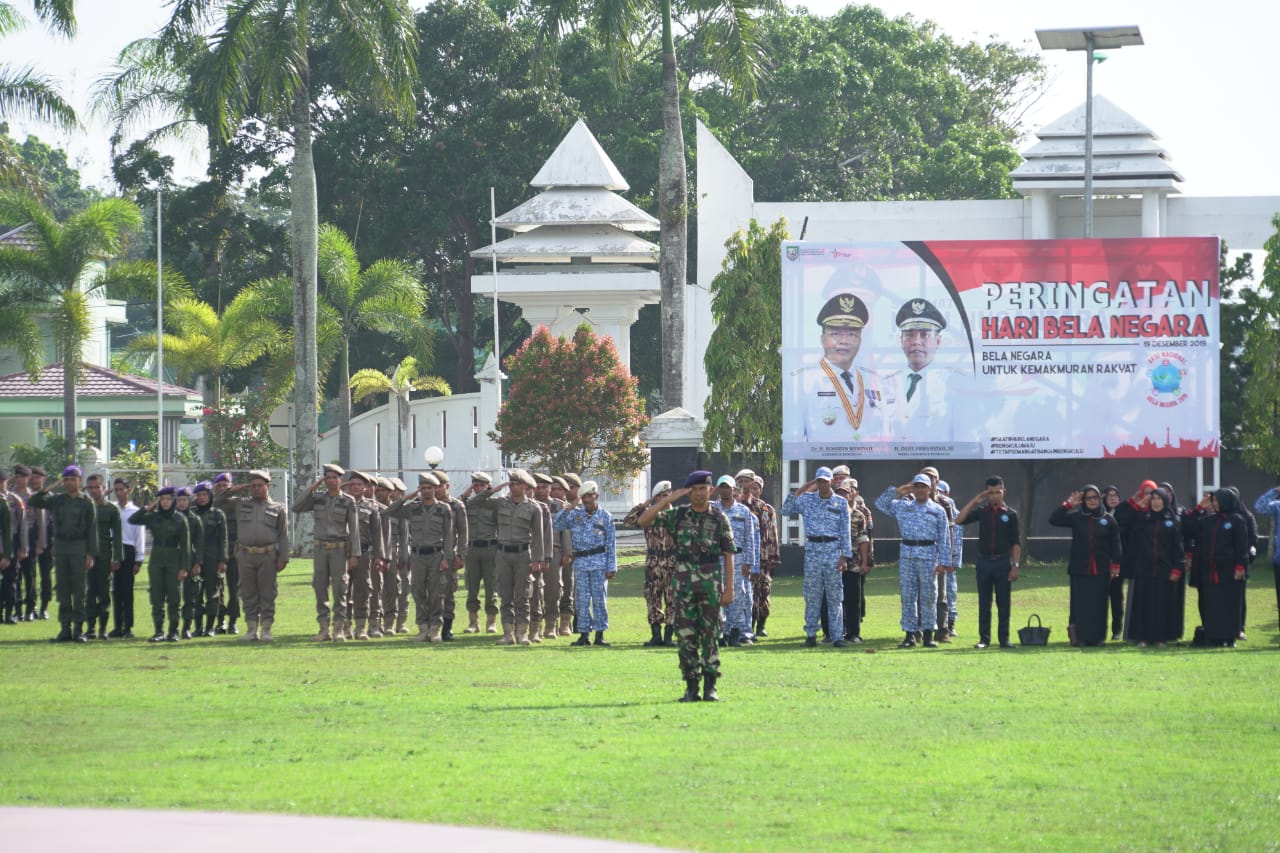 Upacara Peringatan Hari Bela Negara.