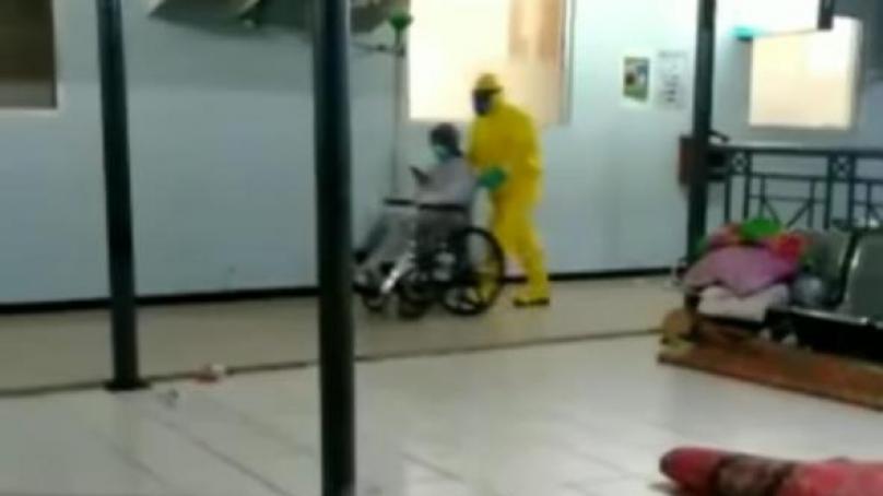 Salah satu pasien RSUD M Yunus yang diduga terjangkit Virus Corona.