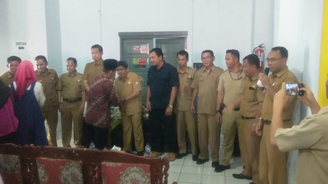 Suasana sertijab pejabat Dinas PUPR Mukomuko.