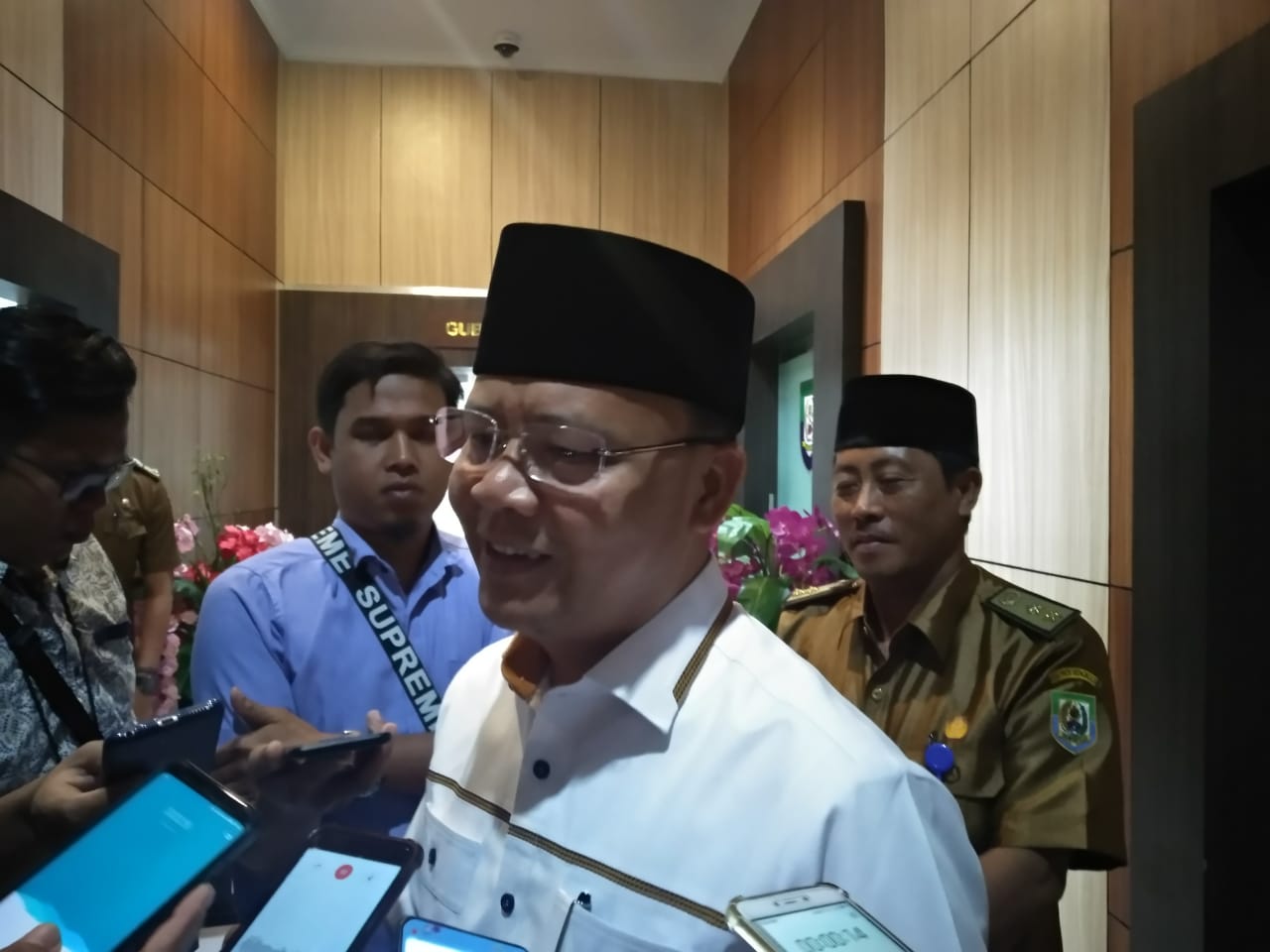 Gubernur Bengkulu Rohidin Mersyah.