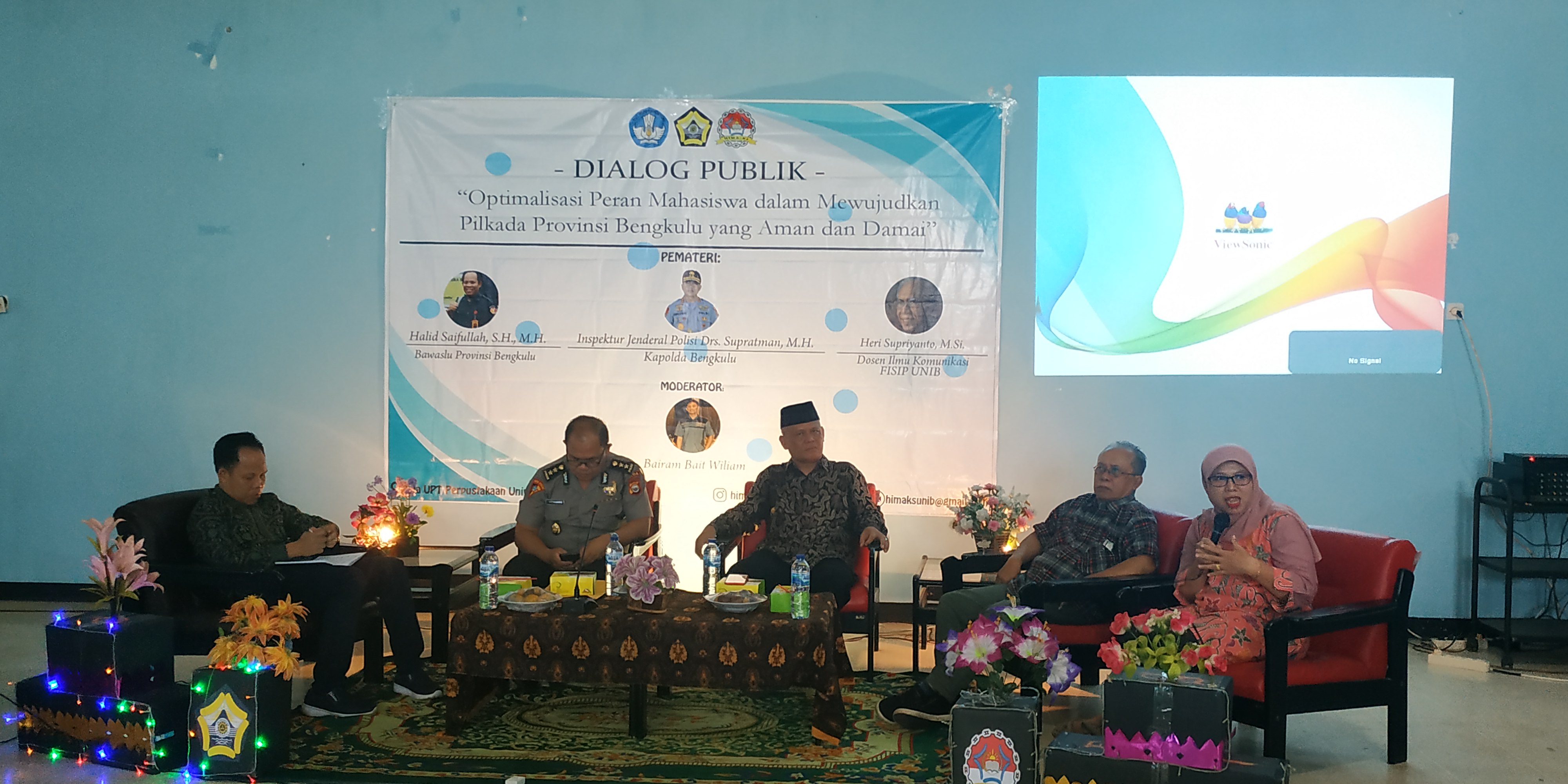 Dialog Publik Hima KS Fisip Unib.
