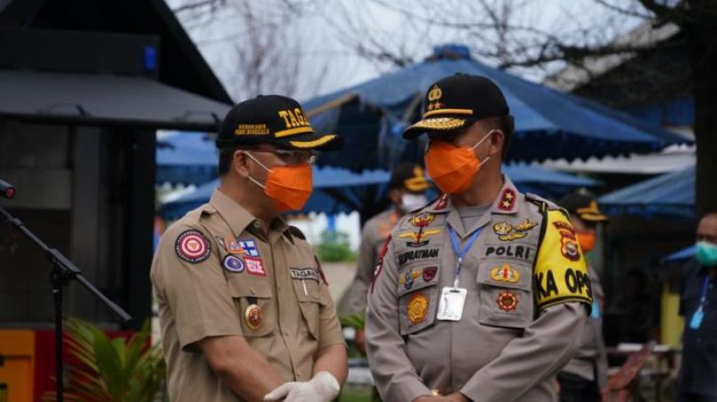 Beri Support Pasien Covid-19, Kapolda Puji Gubernur