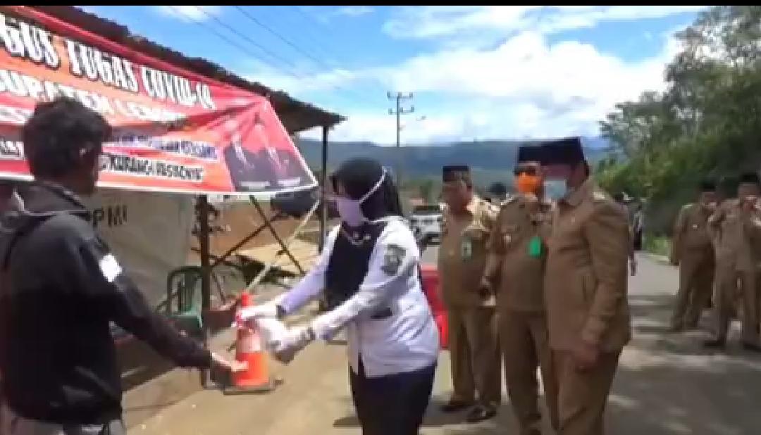 Bengkulu Zona Merah, Rosjonsyah Perketat Penjagaan Pintu Keluar - Masuk Kabupaten Lebong