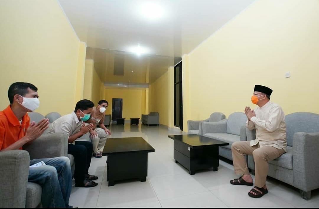 Tidak Open House, Gubernur Malah Silaturahmi Bersama Nakes Pahlawan Covid-19