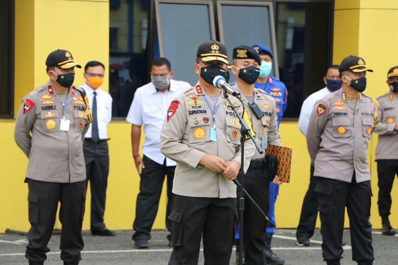 Pimpin Apel Pagi Terakhir di Polda Bengkulu, Irjen Pol Supratman Pamit