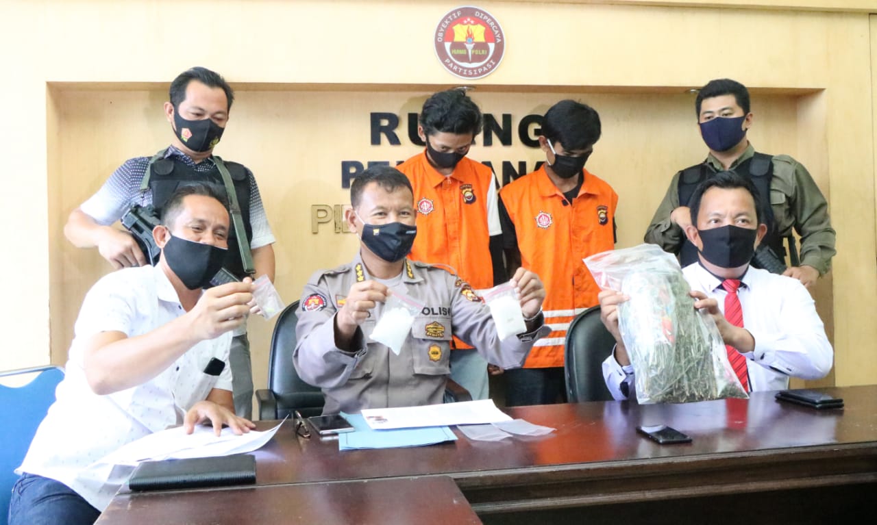 Jalani Profesi Kurir Barang Haram, 2 Pemuda Curup Terancam 20 Tahun di Bui