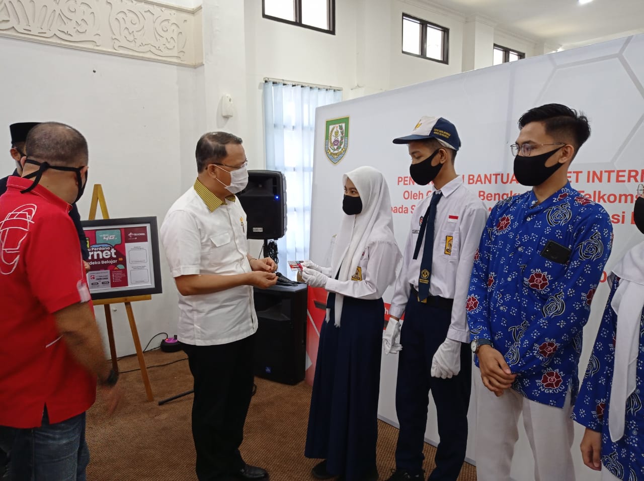 Siswa SMA Sederajat di Bengkulu Dapat Bantuan Kuota 10 Gb Untuk Belajar Daring