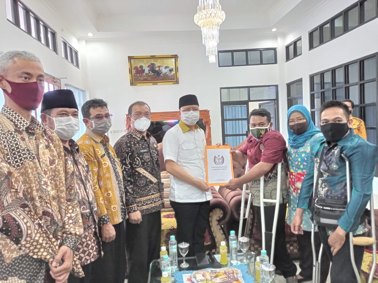 Gubernur Siap Jadi Pembina Guna Dukung Pelaku Usaha Disabilitas