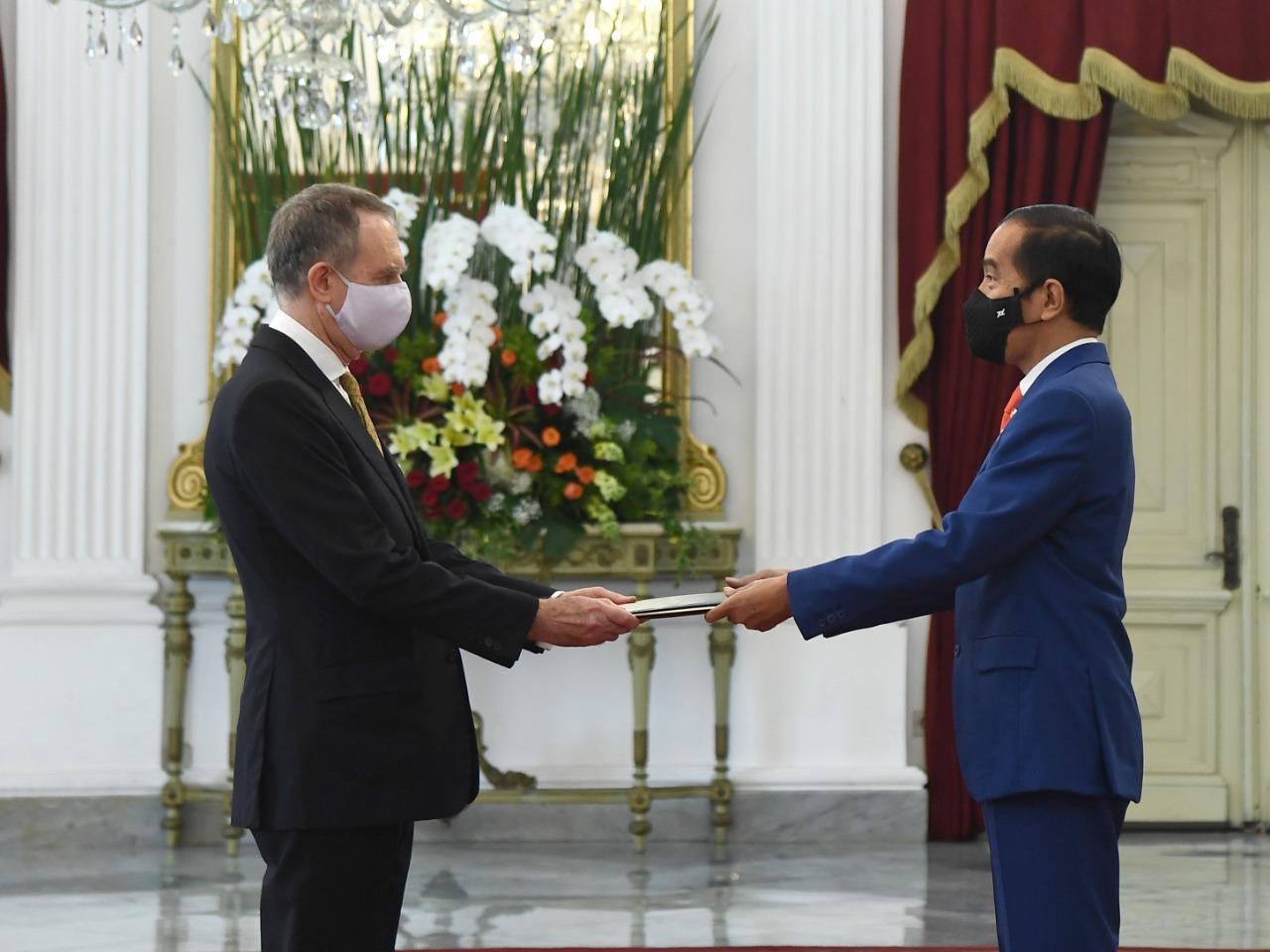 Presiden Jokowi Terima Surat Kepercayaan Tujuh Duta Besar Negara Sahabat