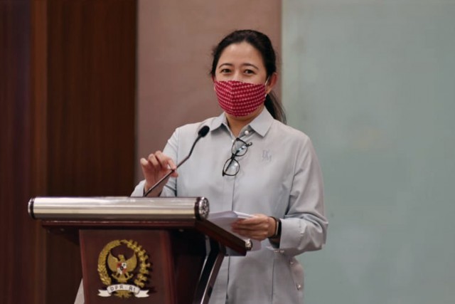 Ketua DPR RI Dr. (H.C.) Puan Maharani. Foto : Kresno/Man