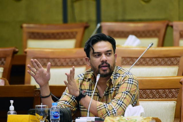 Anggota Komisi VII DPR RI Maman Abdurrahman. Foto : Azka/Man