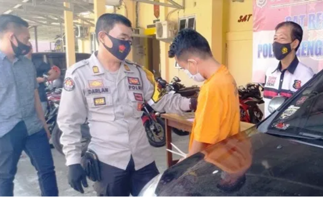 Gadai Mobil Rentalan, Kepsek SD di BU Diamankan Petugas