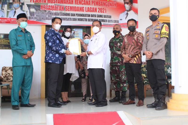 Semidang Lagan Jadi Penutup Musrenbang di Benteng