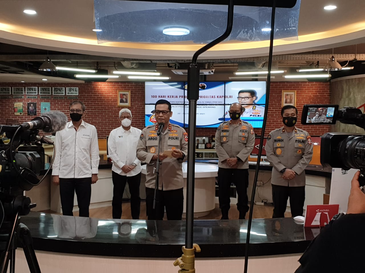 Kadiv Humas buka pelatihan public speaking
