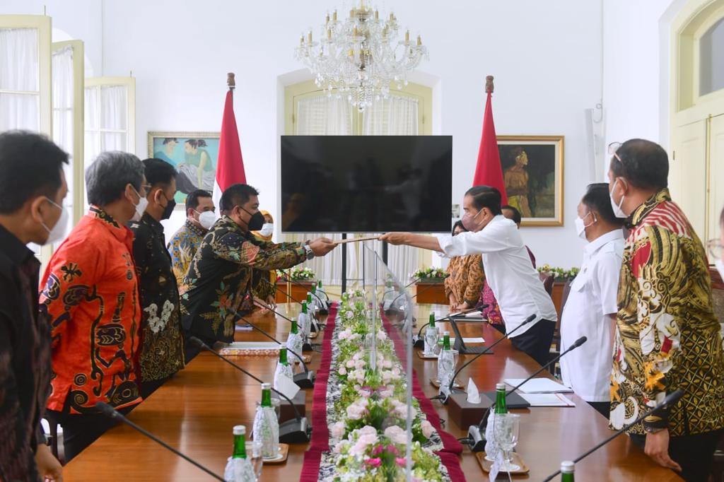 Presiden Terima Tim Seleksi Calon Anggota KPU dan Bawaslu 