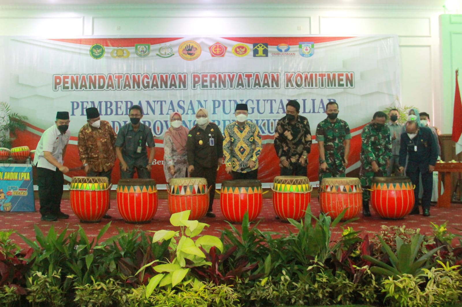 Bengkulu Jadi Provinsi Perdana Canangkan Komitmen Bebas Pungli
