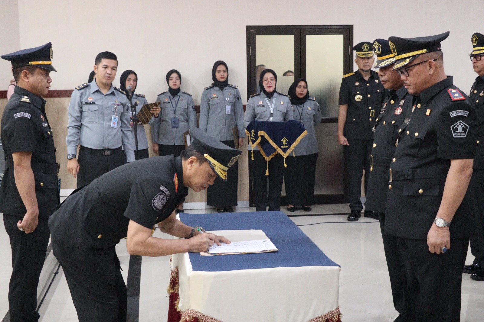 Kanwil Kemenkumham Bengkulu Dikukuhkan