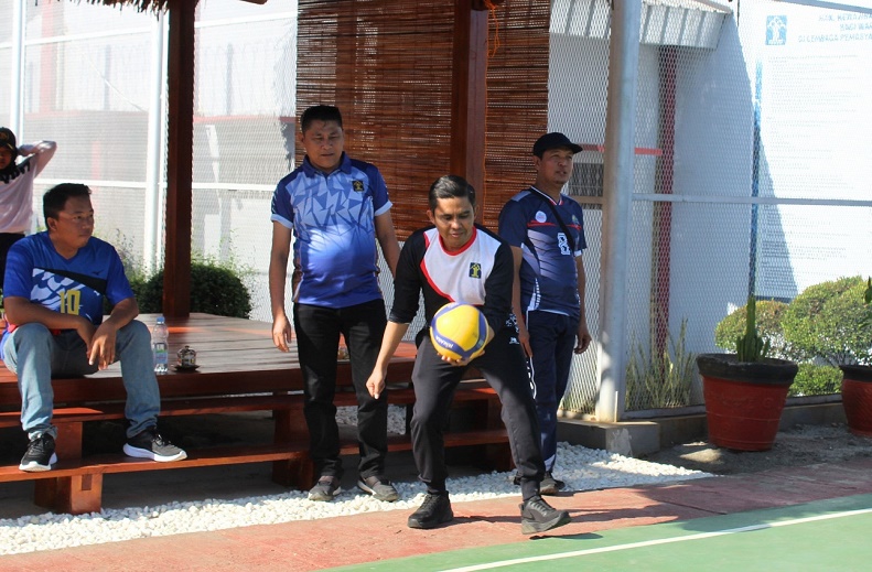 Turnamen Bola Voli Meriahkan Peringatan Hari Pengayoman Ke-79 di Jajaran Kanwil Kemenkumham Bengkulu*