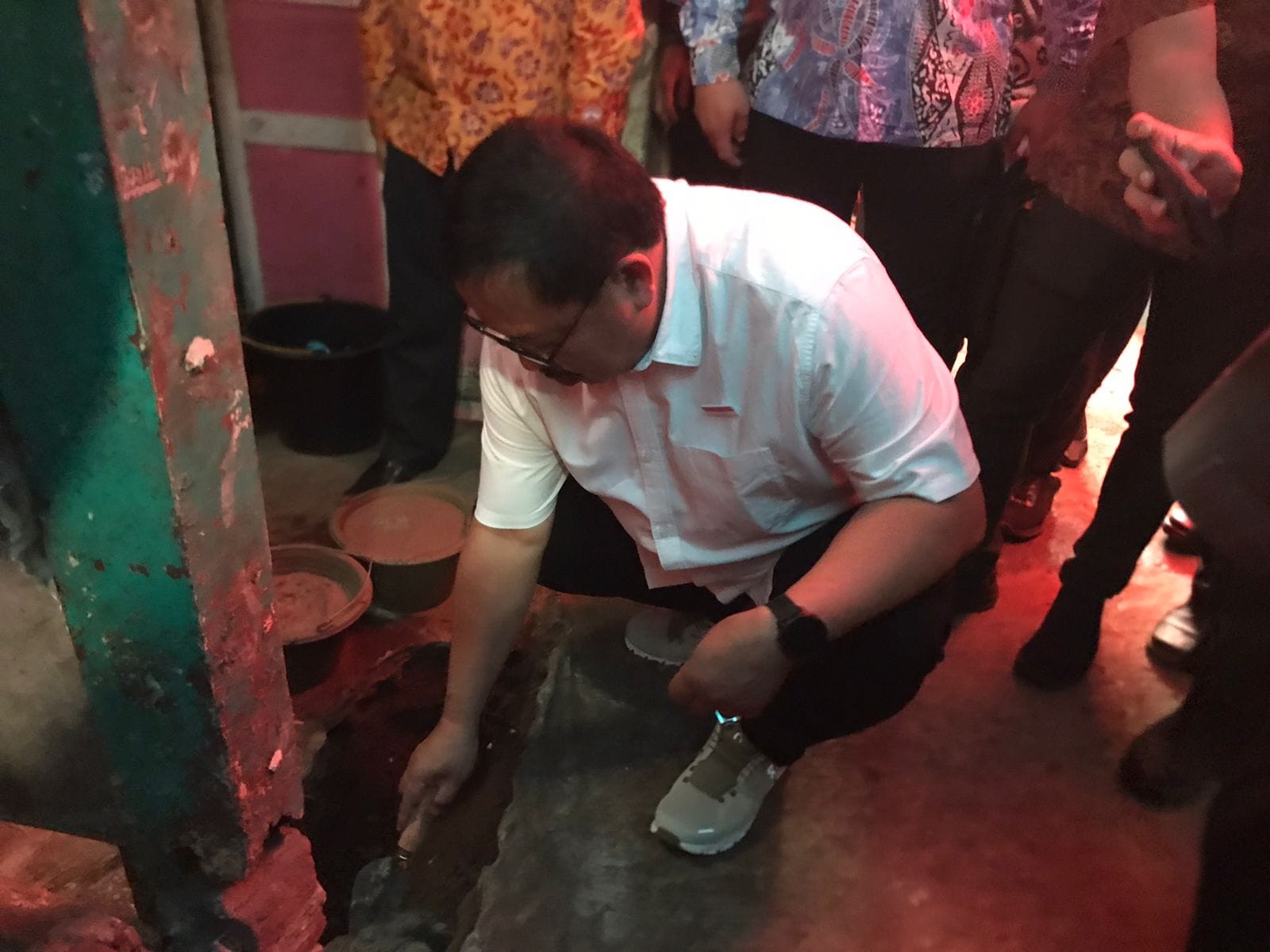 Peletakan Batu Pertama Program Perbaikan RTLH di Kota Bengkulu