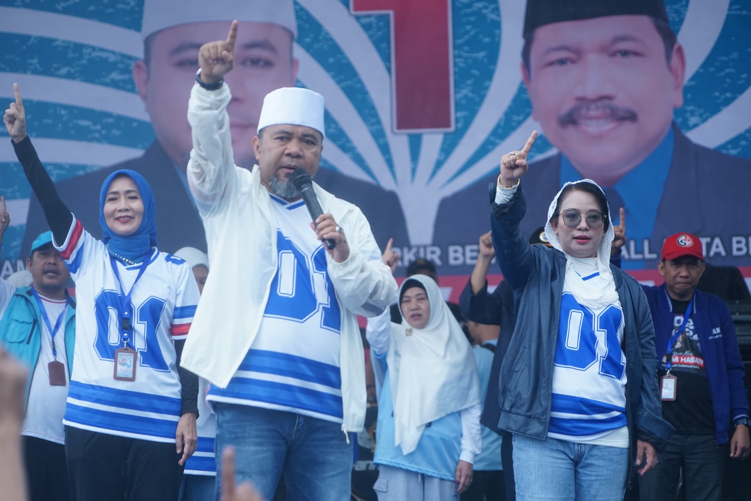 Destita Optimis Helmi Hasan-Mian Unggul di Pilgub Bengkulu.