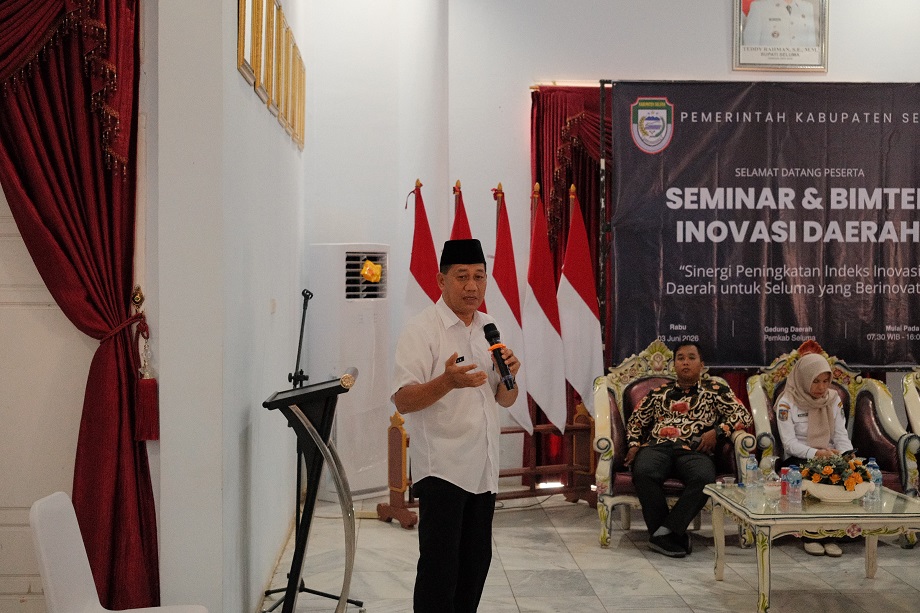 Balitbang Seluma Dorong Setiap OPD Lahirkan Inovasi untuk Tingkatkan Pelayanan Publik