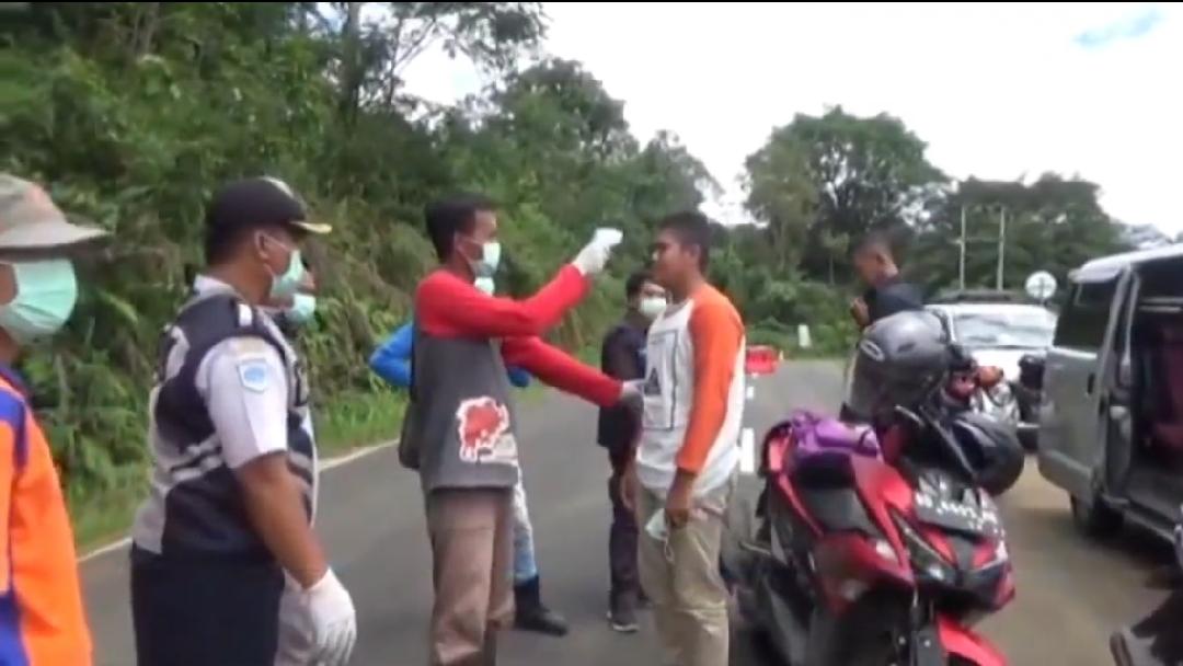 Bengkulu Zona Merah, Rosjonsyah Perketat Penjagaan Pintu Keluar - Masuk Kabupaten Lebong