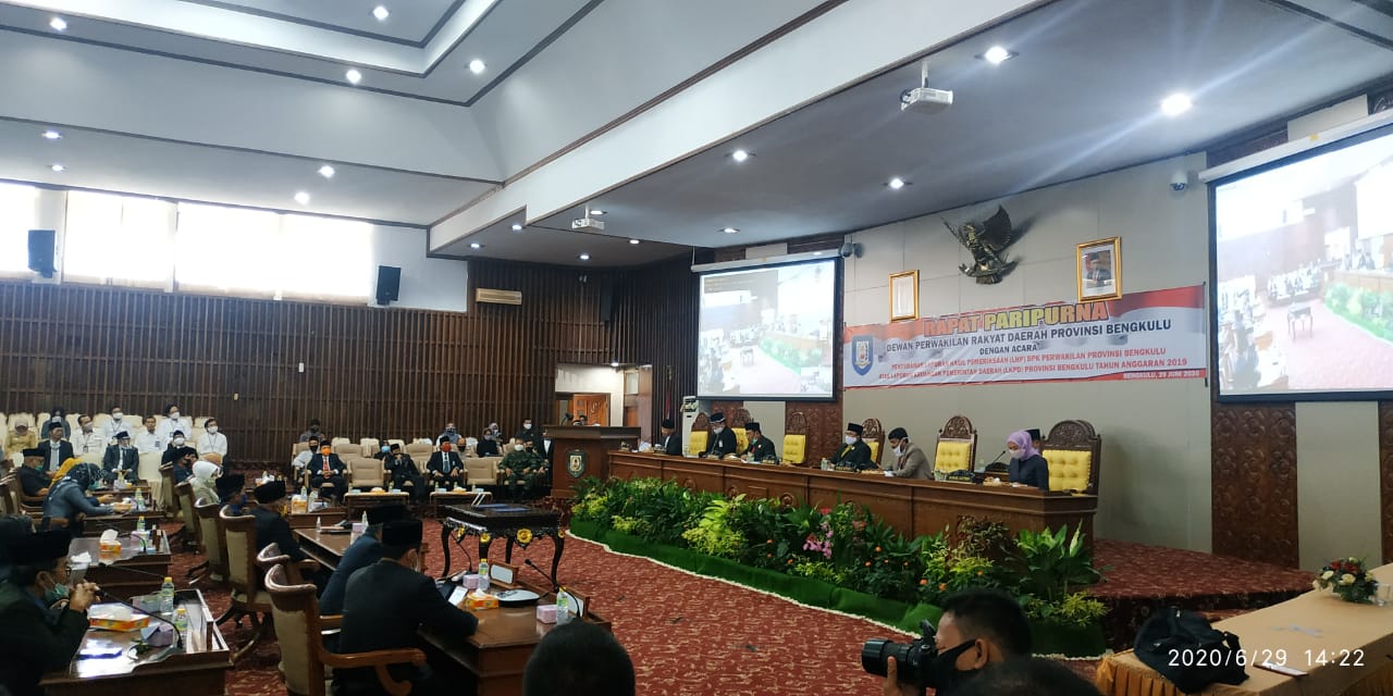 LKPD 2019 Pemprov Raih Opini WTP, Ini Pesan Ketua Dewan