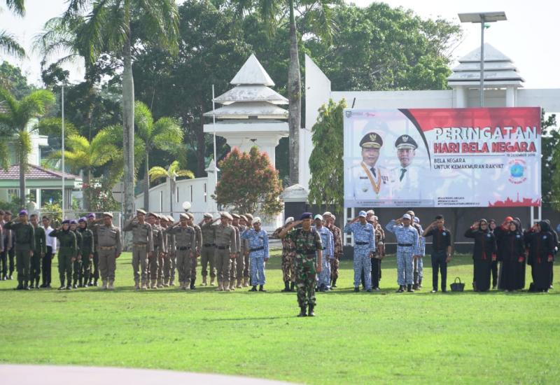 Upacara Peringatan Hari Bela Negara.