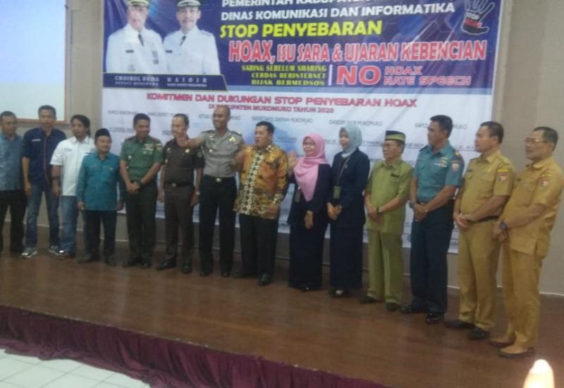 Bupati Mukomuko beserta FKPD dan Kepala OPD Mukomuko.