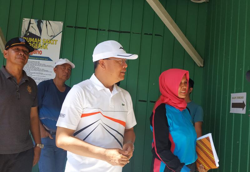 Sidak Gubernur di RS Bergerak Enggano.
