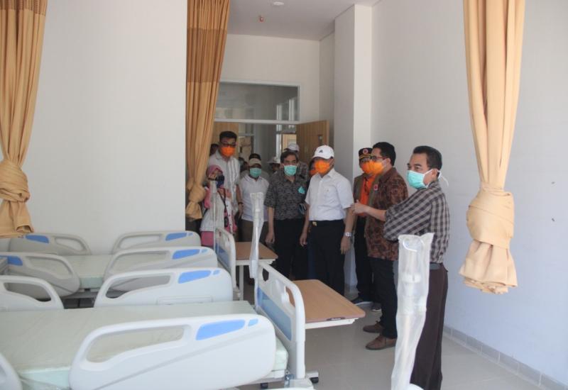 Gedung Baru RSUD M Yunus Akan Dipakai Untuk Perawatan PDP Covid-19
