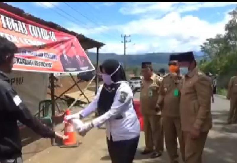 Bengkulu Zona Merah, Rosjonsyah Perketat Penjagaan Pintu Keluar - Masuk Kabupaten Lebong