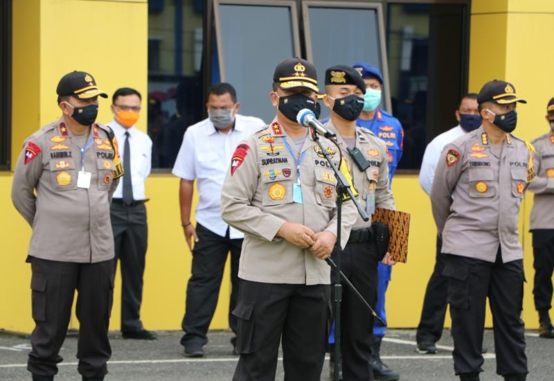 Pimpin Apel Pagi Terakhir di Polda Bengkulu, Irjen Pol Supratman Pamit