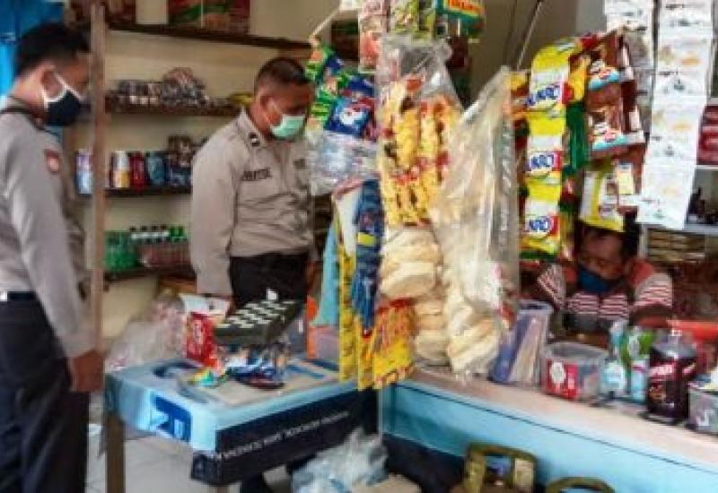 Razia Warung dan Pasar Tradisional, Polisi Sita Rokok Ilegal