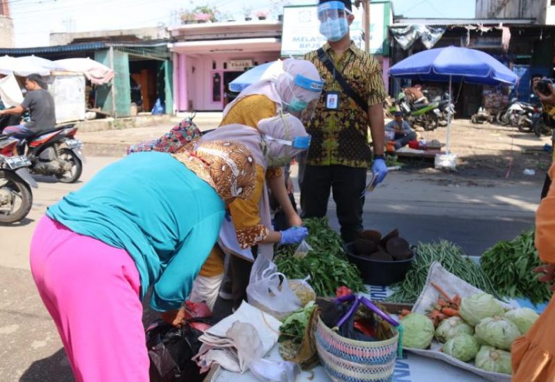 Bahan Pangan di Pasar Panorama Bebas Borax