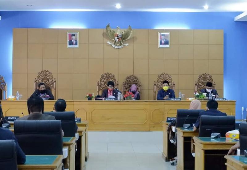Usai Raih WTP BPK, Bupati Mian Sampaikan Nota Pengantar Raperda APBD 2019