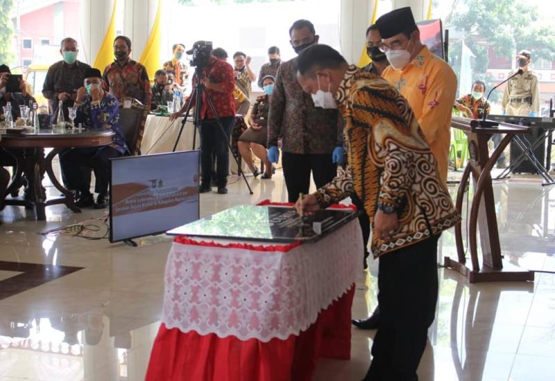 Mobil Tes Swab Dilaunching, Mendagri Tito Karnavian : di Sumatera Baru Disini Yang Punya
