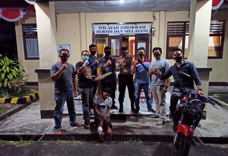 Gasak Motor Usai Pukul Korban Pakai Kayu, Begal Selupu Rejang Diringkus