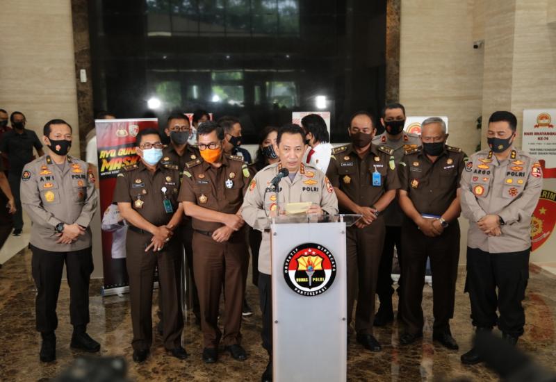 Kabareskrim Polri Ungkap Penyebab Kebakaran Kejagung : Bukan Dari Korsleting