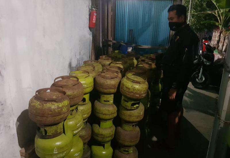 Jual Gas LPG Diatas HET, IRT Diamankan Aparat